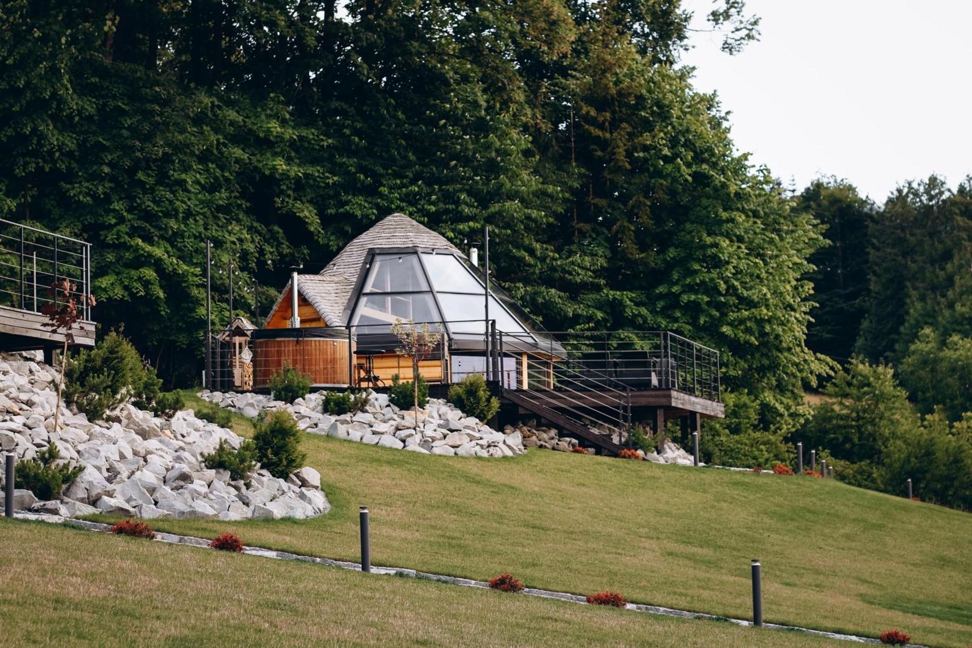 Osada Poli Koniakow - Panoramiczny Domek Nr 3 Z Prywatna Balia I Hydromasazem Exterior foto
